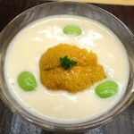 銀座 小十 - 豆腐のすり流し