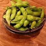 boiled edamame