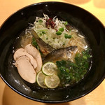 饗 くろ喜 - 「鮎と松茸の塩そば」1700円