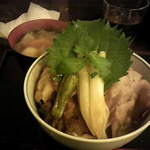 神戸牛丼　広重 - 大盛、１５００円。