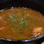 つけ麺 五ノ神製作所 - 海老つけ麺のスープ