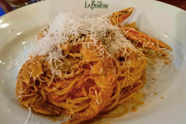 閉店 カフェ ラ ボエム 茶屋町 Cafe La Boheme 大阪梅田 阪急 イタリアン 食べログ