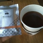 ミニマル - ホットコーヒー（ミニチョコタブレット付き♪）