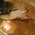 駒沢 ひろの亭 - 2017/8  煎り酒ラーメン