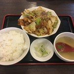 蔵鋤 - 回鍋肉定食