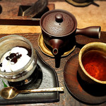 茶房 轤夢庵 - ほうじ茶