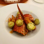 リストランテ 鎌倉フェリーチェ - フランス・ブルターニュ産オマール海老とズッキーニのシャラテッリ