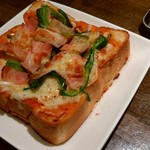 Tachinomidokoro Otokuya - 厚切りピザトースト