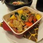 きりん食堂 - いろいろ野菜のぎゅうぎゅうオーブン焼き