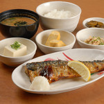 Miyamoto Munashi - 塩サバと玉子焼きの定食