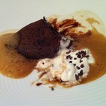 フロリレージュ - チョコレートのオムレツ（食べかけですみません・・・）