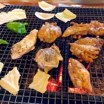 ろばたやき山ろく - 炭火でじんわり