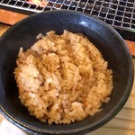 ろばたやき山ろく - 炊き込みご飯(小)