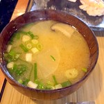 ろばたやき山ろく - 団子汁