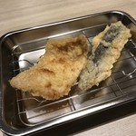 博多天ぷら たかお - サバと豚肉