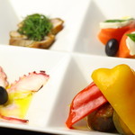 前菜の盛り合わせ