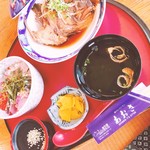 Resutoran Aosa - ミニ海鮮丼と煮魚