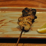 とり喜 - 皮焼き