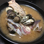 天一 - しぶだいの味噌汁  究極です