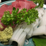 天一 - イカ美しすぎますね