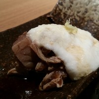 別邸 竹の庵 銀座3丁目店 - 鮪の山掛け