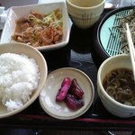 山田うどん - パンチセット冷