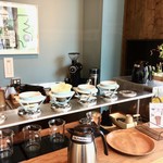 猿田彦珈琲 - オリジナルドリッパー使ってますね！