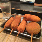 Kushikatsu Shirotaya - 店主の賄いセット