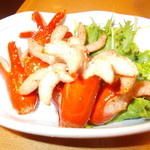 寿司居酒屋 や台ずし - たこウインナー