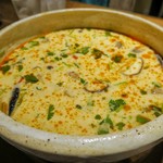 バーンタイ ASHIYA - ｺｺﾅｯﾂﾐﾙｸたっぷりの鶏のｽｰﾌﾟ