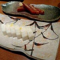寿司 向月 本館 - 山芋のお漬物