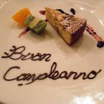 オステリア　モンテマーレ　 トットリーネ - 特別な、誕生日プレート