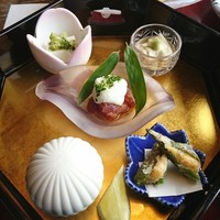 鰻割烹 伊豆栄 本店 - 涼蓮コース  小付