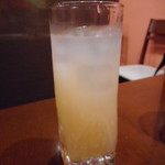 ビストロ アオキ - グレープフルーツジュース