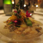 AZUR et MASA UEKI - 夏の加賀野菜と鮑のクリスタルジュレ