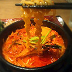 韓国厨房 水剌間 - ラーメンチゲ定食