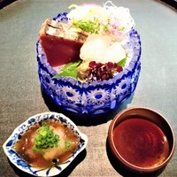 祇園 なん波 - 『鰹、イカ、鯛のお造り』～♪(*￣∇￣)ﾉ