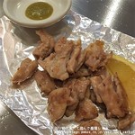 おきらくや - せせりの柚子胡椒焼き