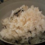 ランチ　ひじきのご飯