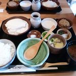 とうふとあなご料理 とうふや - 豆腐御膳￥1,200