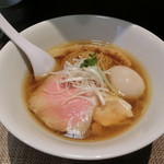 神保町 黒須 - 醤油蕎麦煮玉子850円