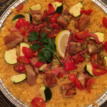 ピザーラ - 夏野菜とグリルチキンのパエリア