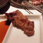 牛角 - 牛角カルビ　焼いたところ