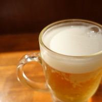 ステーキ鉄板焼 しゅうえ - 暑い名古屋はビールが美味い