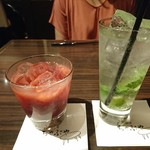 居酒家 Bistro ちゃぶや - カシスオレンジ、モヒート