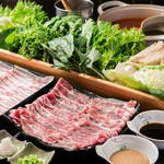 Kankokuryouri Dokadoka - 銘柄国産豚＆新鮮野菜しゃぶしゃぶ