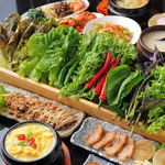 Kankokuryouri Dokadoka - 野菜をたっぷり使用したサンパ