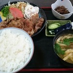 食事処こまつ - 焼肉定食 850円