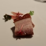 モトイ - 豚バラ肉を広東焼き