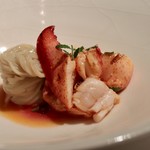 モトイ - オマール海老と茄子のパスタ